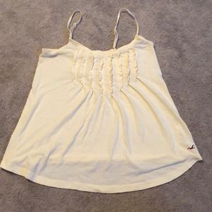 Pale yellow tank top